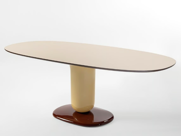 EXPLORER Nº5 - Oval glass-fibre table by BD Barcelona Design - view 2